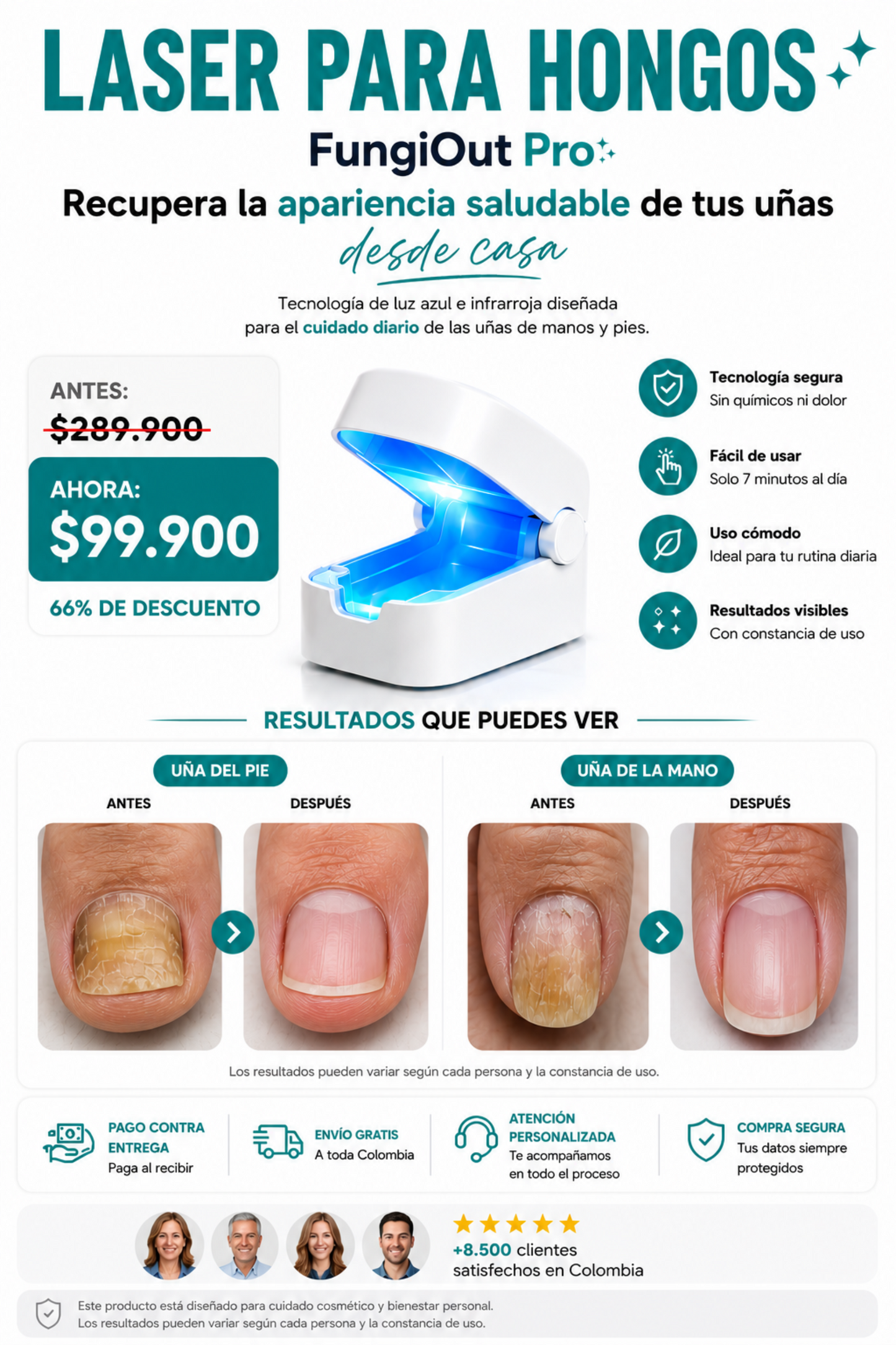 Laser Para Hongos FungiOut Pro